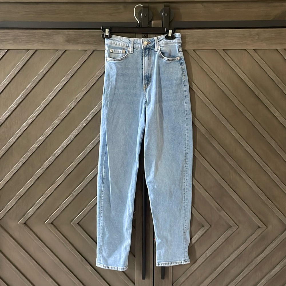 NWOT size 2 H&M divided mom jeans